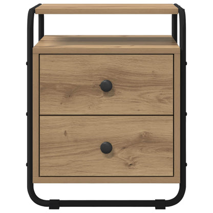 Bedside Cabinet 2 pcs Artisan Oak 40 x 36.5 x 50 cm