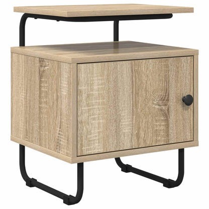Bedside Cabinet Sonoma Oak 40 x 36.5 x 50 cm Engineered Wood