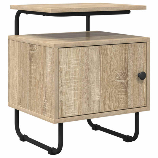 Bedside Cabinet Sonoma Oak 40 x 36.5 x 50 cm Engineered Wood