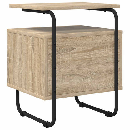 Bedside Cabinet Sonoma Oak 40 x 36.5 x 50 cm Engineered Wood