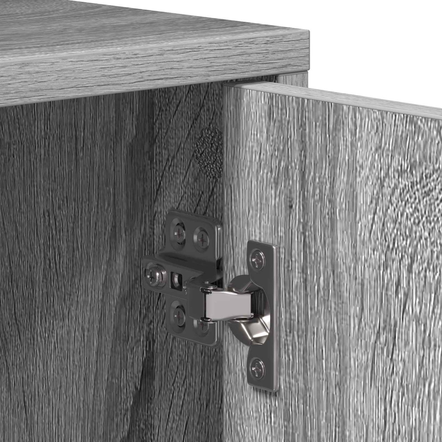 Bedside Cabinet 2 pcs Grey Sonoma 40 x 36.5 x 50 cm