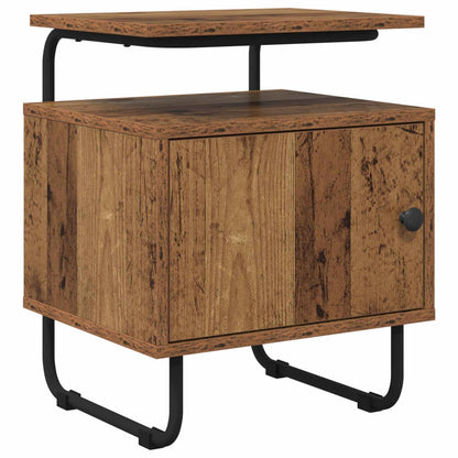 Bedside Cabinet Old Wood 40 x 36.5 x 50 cm Engineered Wood