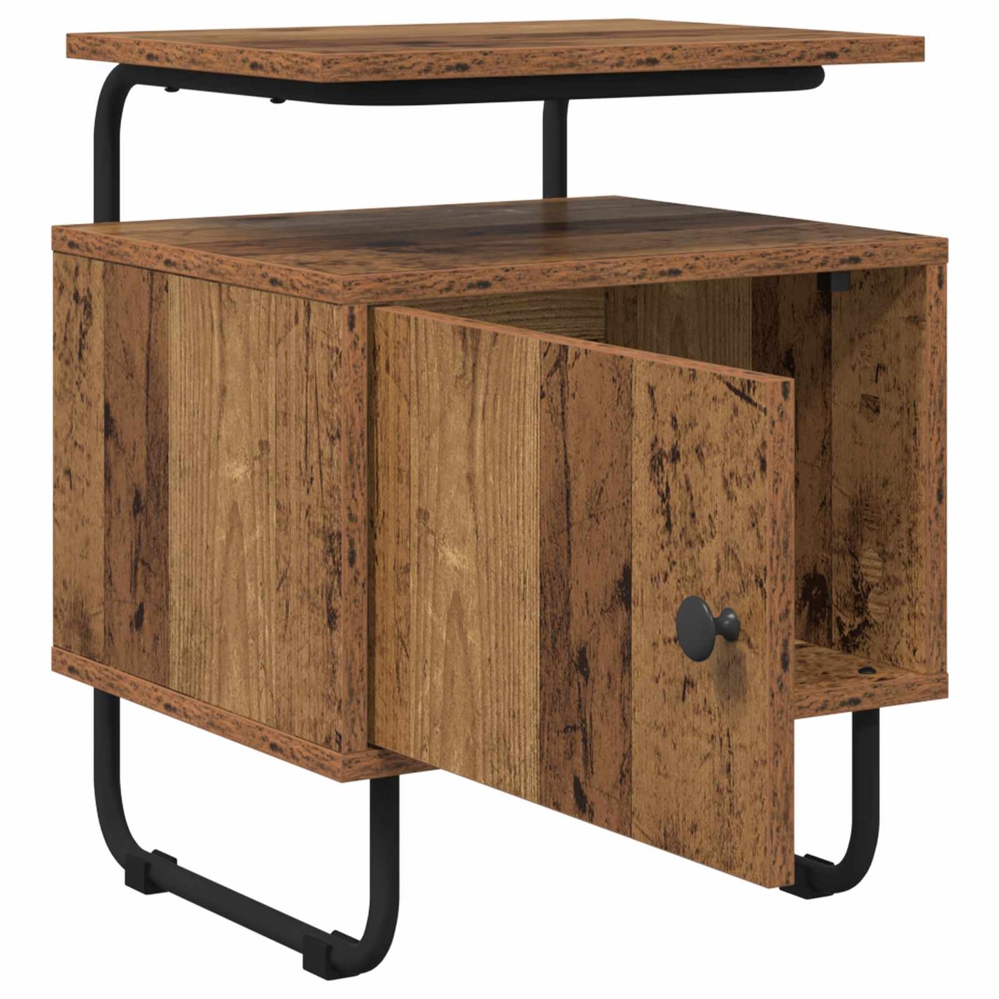 Bedside Cabinet Old Wood 40 x 36.5 x 50 cm Engineered Wood