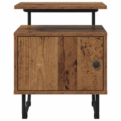 Bedside Cabinet Old Wood 40 x 36.5 x 50 cm Engineered Wood