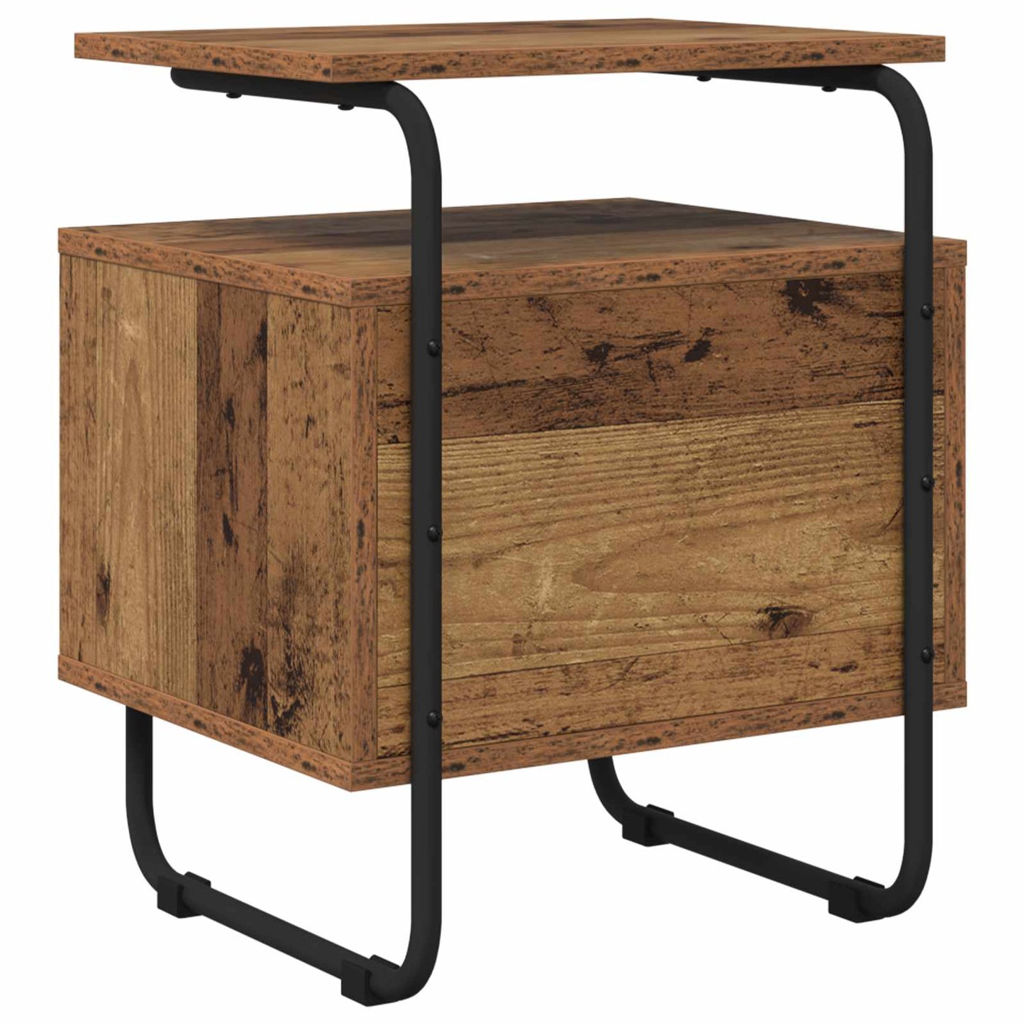 Bedside Cabinet 2 pcs Old Wood 40 x 36.5 x 50 cm