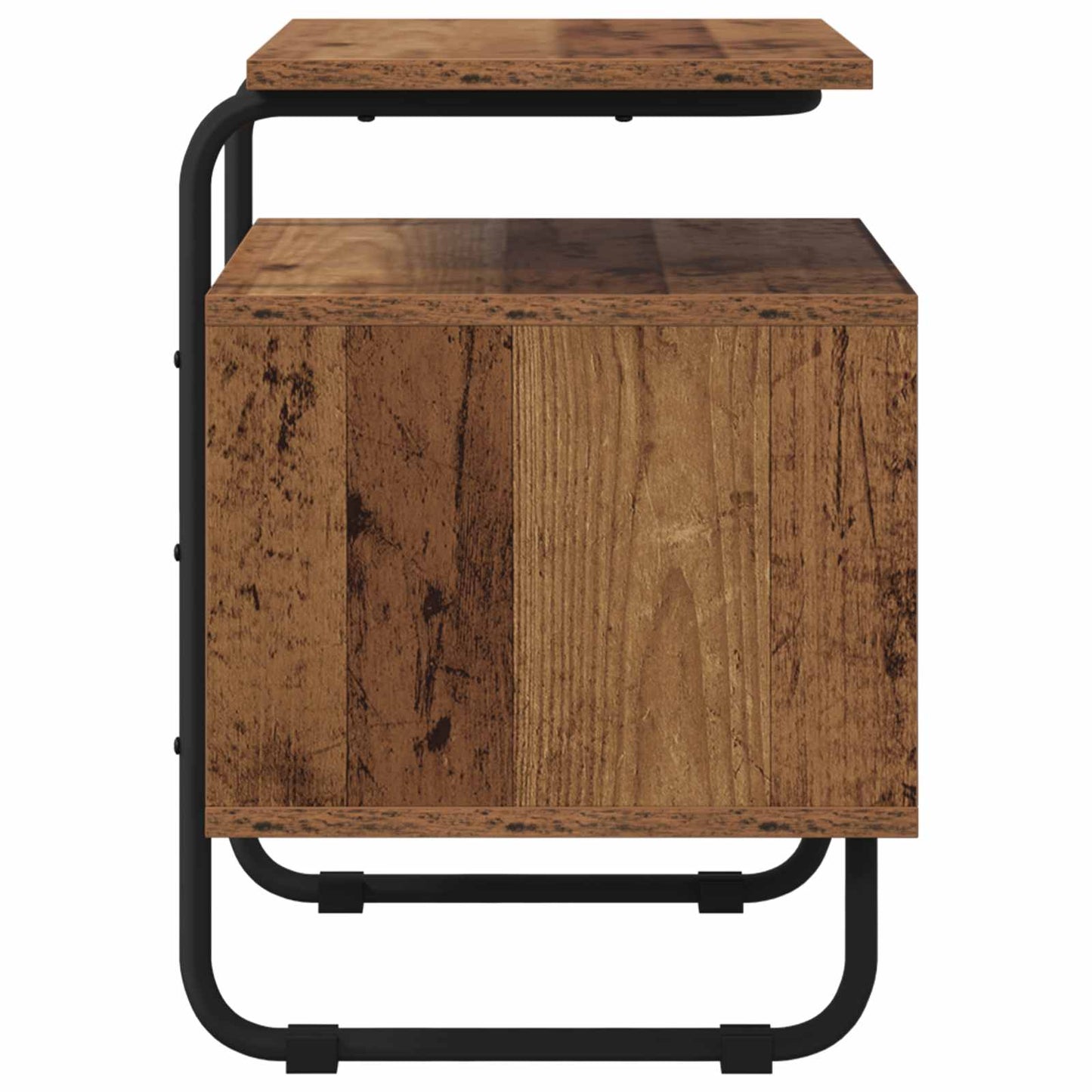 Bedside Cabinet 2 pcs Old Wood 40 x 36.5 x 50 cm