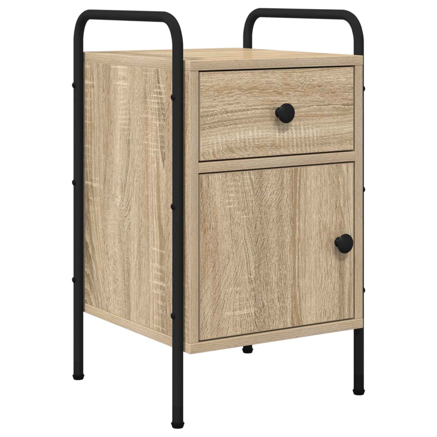 Bedside Cabinet Sonoma Oak 35 x 36.5 x 61 cm Engineered Wood