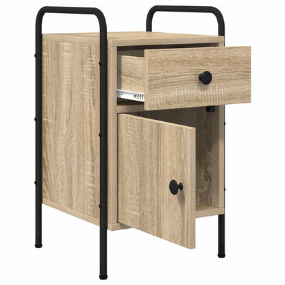 Bedside Cabinet Sonoma Oak 35 x 36.5 x 61 cm Engineered Wood