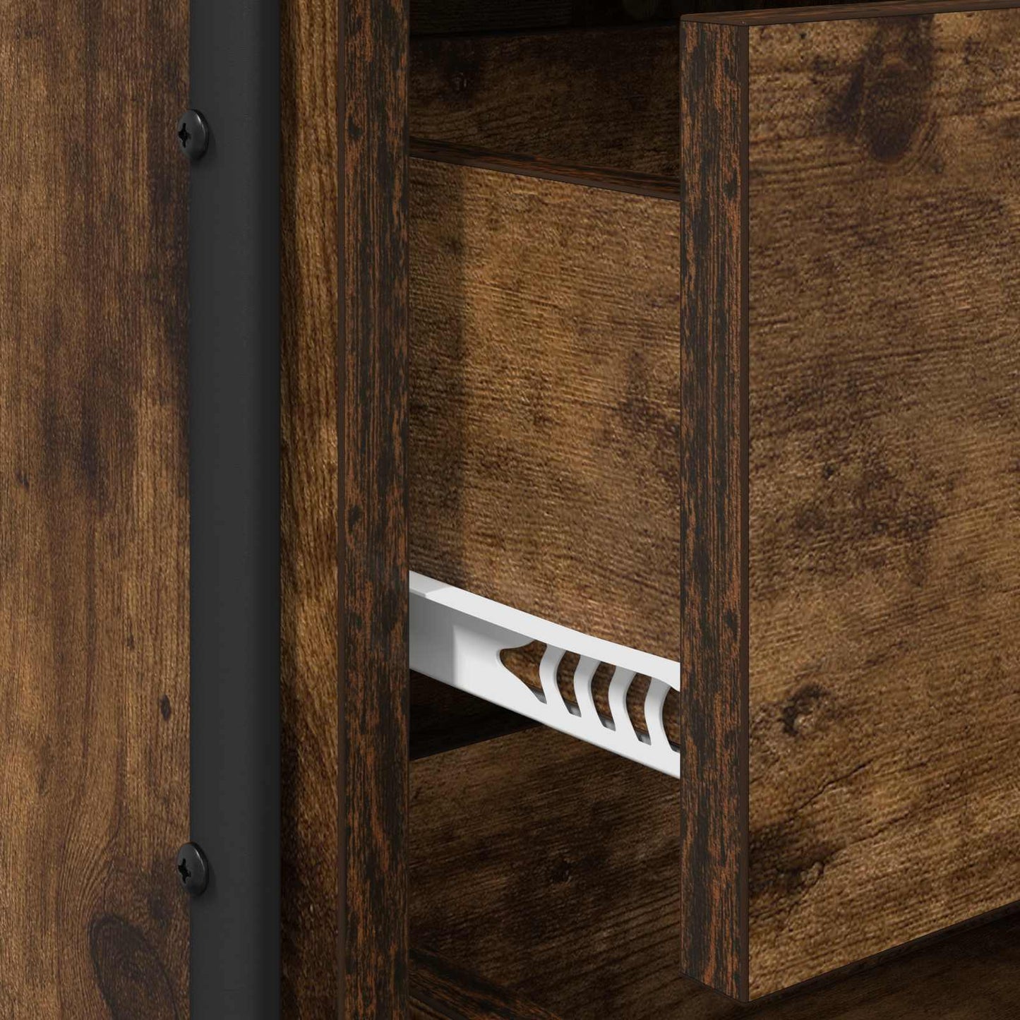 Bedside Cabinet 2 pcs Smoked Oak 35 x 36.5 x 61 cm