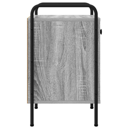 Bedside Cabinet Grey Sonoma 35 x 36.5 x 61 cm Engineered Wood