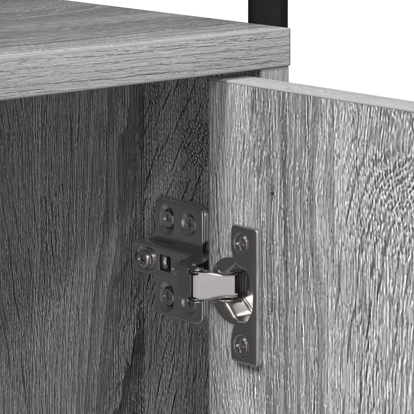 Bedside Cabinet 2 pcs Grey Sonoma 35 x 36.5 x 61 cm