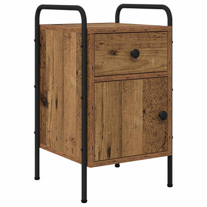 Bedside Cabinet Old Wood 35 x 36.5 x 61 cm Engineered Wood