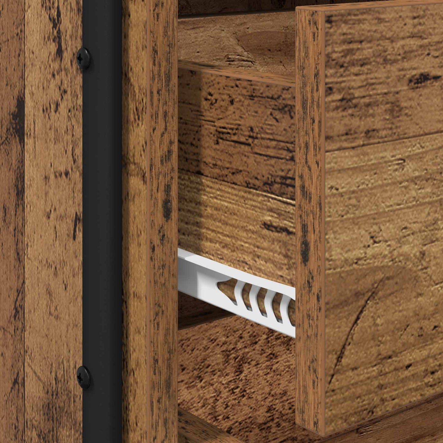 Bedside Cabinet 2 pcs Old Wood 35 x 36.5 x 61 cm