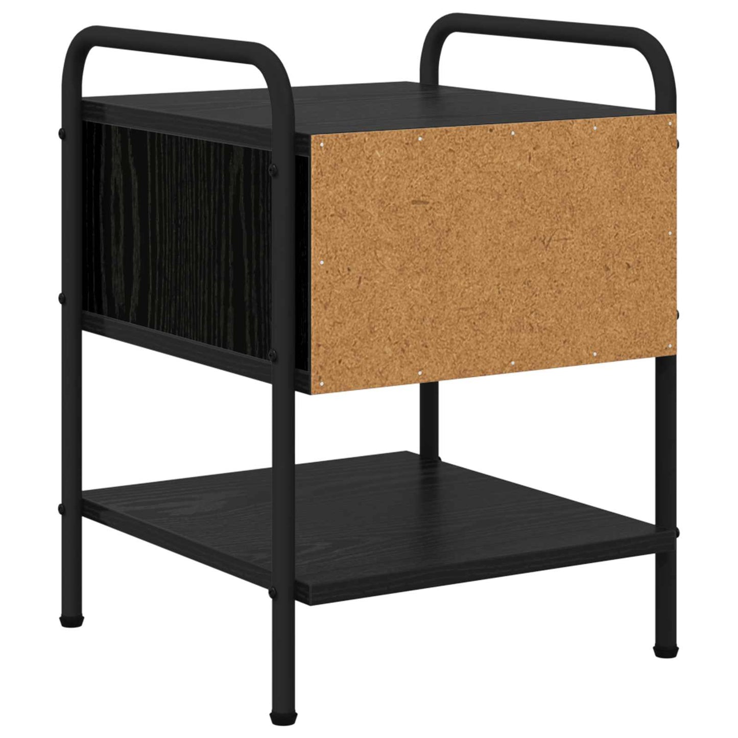 Bedside Cabinet 2 pcs Black Oak 35 x 36.5 x 47 cm