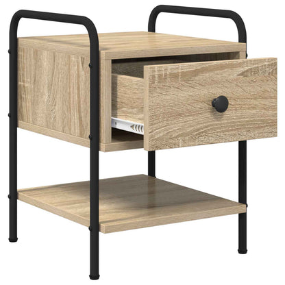 Bedside Cabinet Sonoma Oak 35 x 36.5 x 47 cm Engineered Wood