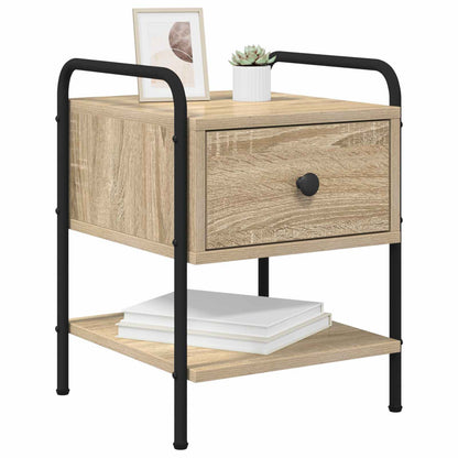 Bedside Cabinet Sonoma Oak 35 x 36.5 x 47 cm Engineered Wood