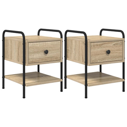 Bedside Cabinet 2 pcs Sonoma Oak 35 x 36.5 x 47 cm