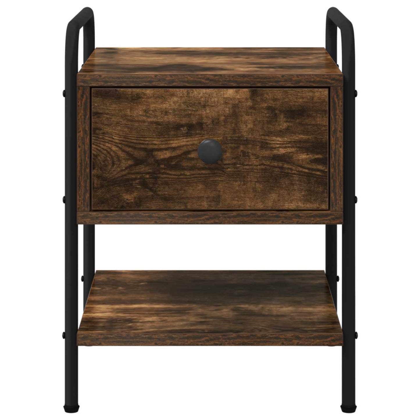 Bedside Cabinet 2 pcs Smoked Oak 35 x 36.5 x 47 cm