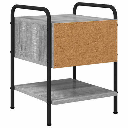 Bedside Cabinet 2 pcs Grey Sonoma 35 x 36.5 x 47 cm