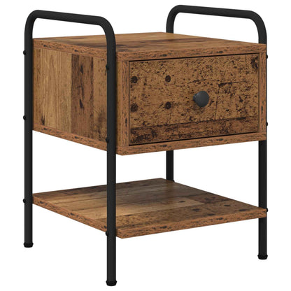 Bedside Cabinet 2 pcs Old Wood 35 x 36.5 x 47 cm