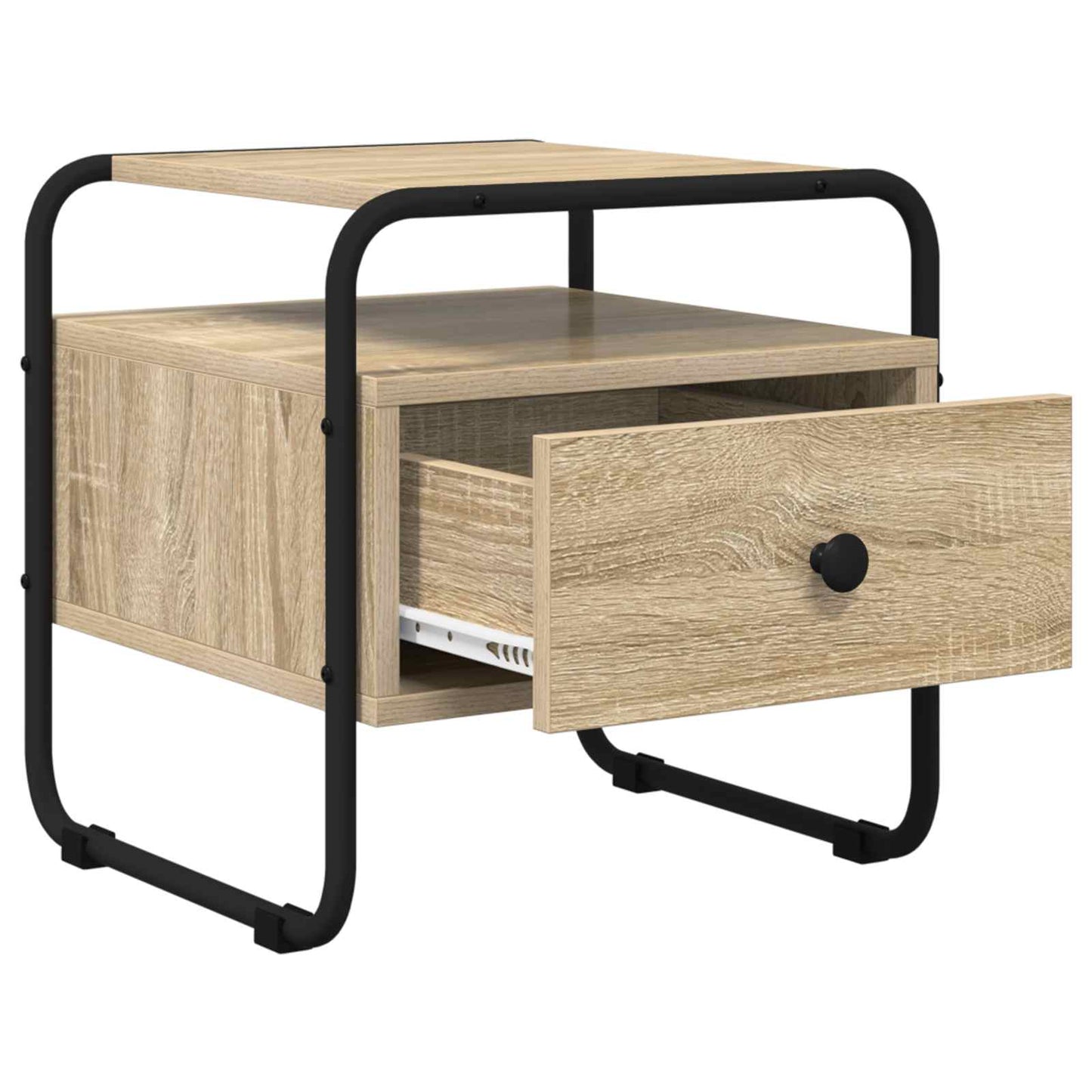 Bedside Cabinet Sonoma Oak 40 x 39.5 x 40 cm Engineered Wood