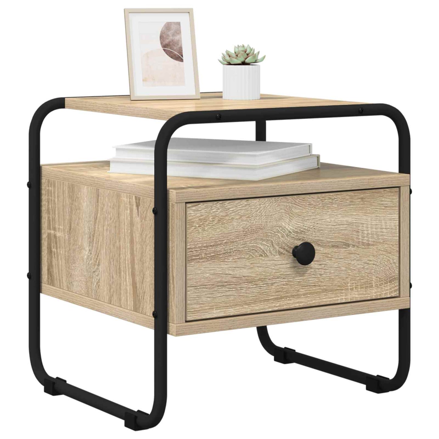 Bedside Cabinet 2 pcs Sonoma Oak 40 x 39.5 x 40 cm