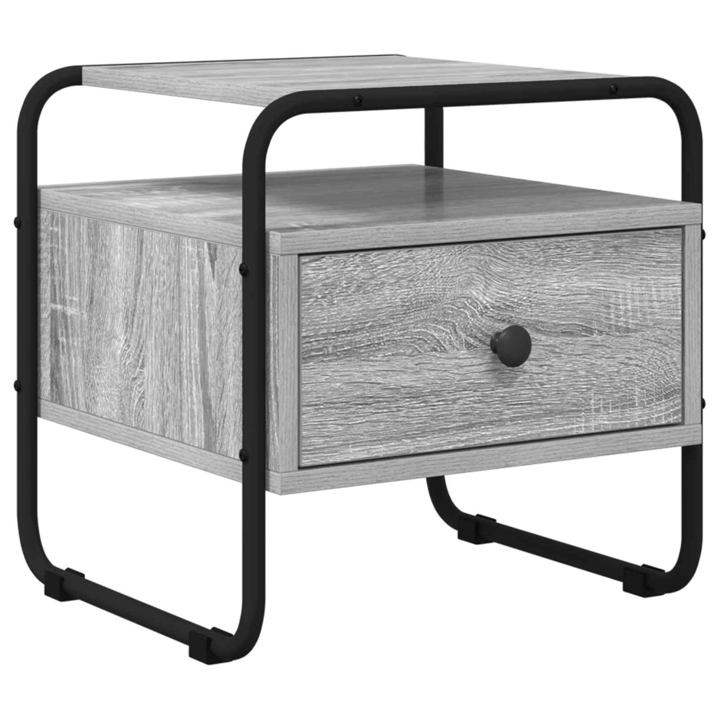 Bedside Cabinet Grey Sonoma 40 x 39.5 x 40 cm Engineered Wood