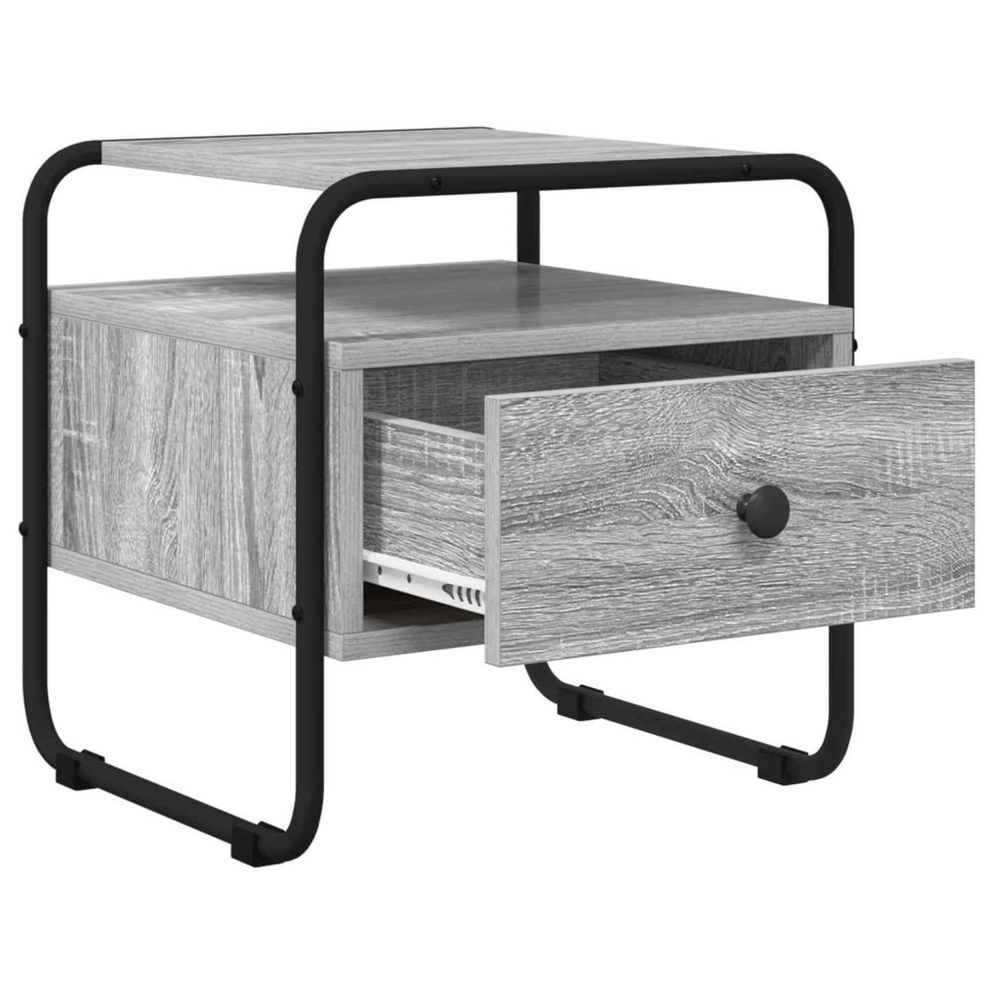 Bedside Cabinet Grey Sonoma 40 x 39.5 x 40 cm Engineered Wood