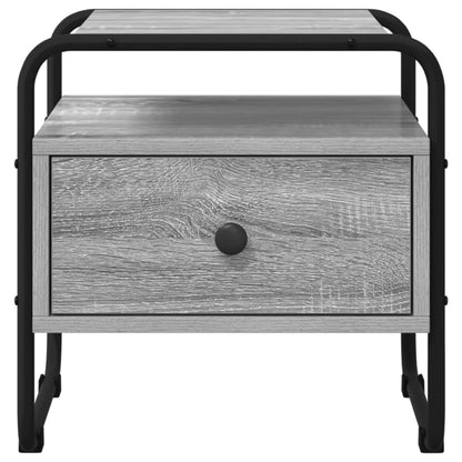 Bedside Cabinet Grey Sonoma 40 x 39.5 x 40 cm Engineered Wood