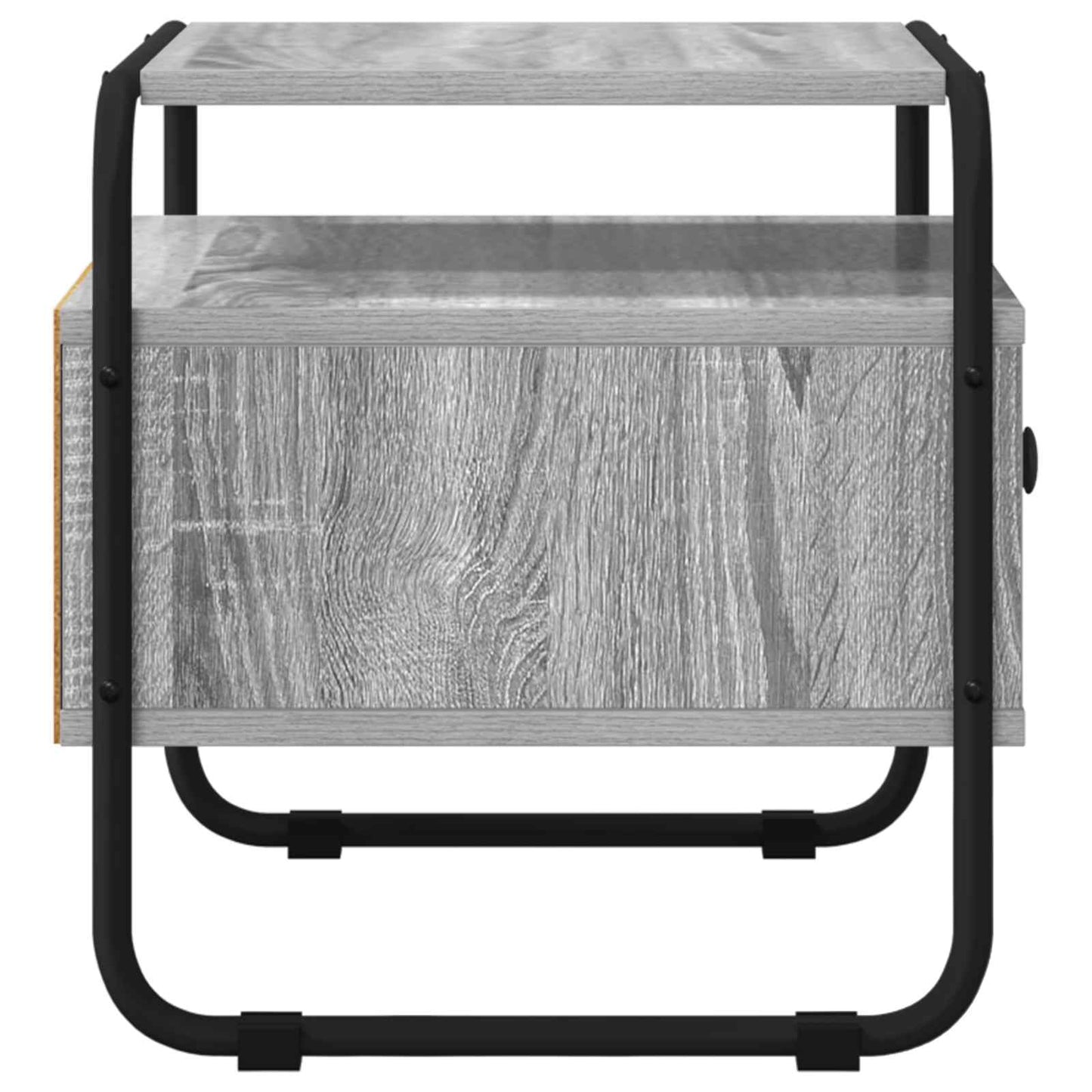 Bedside Cabinet Grey Sonoma 40 x 39.5 x 40 cm Engineered Wood