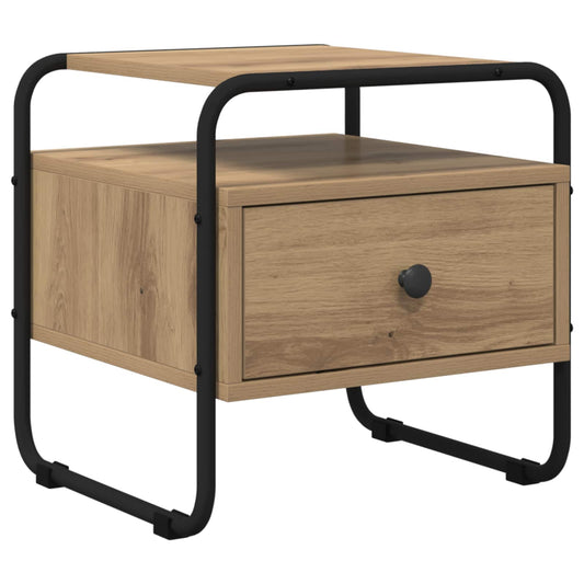 Bedside Cabinet Artisan Oak 40 x 39.5 x 40 cm Engineered Wood
