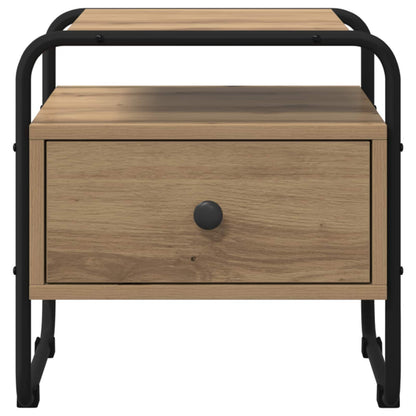 Bedside Cabinet Artisan Oak 40 x 39.5 x 40 cm Engineered Wood