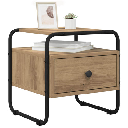 Bedside Cabinet Artisan Oak 40 x 39.5 x 40 cm Engineered Wood