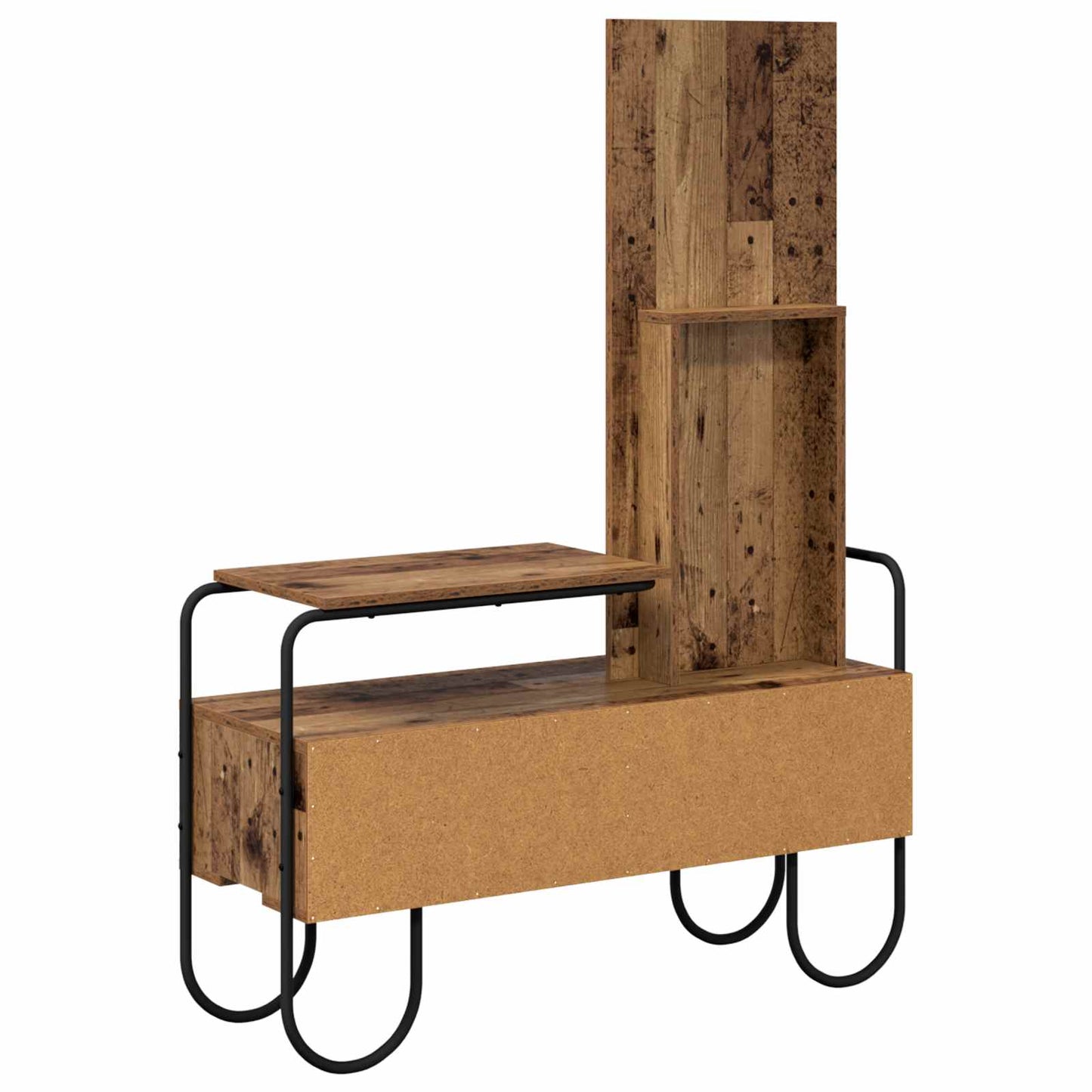 Dressing Table Old Wood 100 x 36.5 x 136 cm Engineered Wood