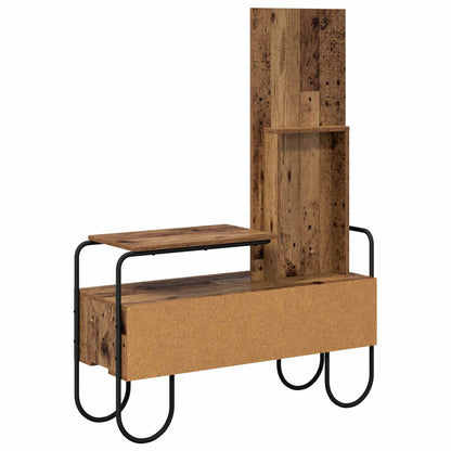 Dressing Table Old Wood 100 x 36.5 x 136 cm Engineered Wood