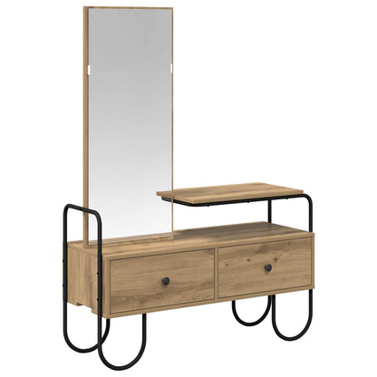 Dressing Table Artisan Oak 100 x 36.5 x 136 cm Engineered Wood
