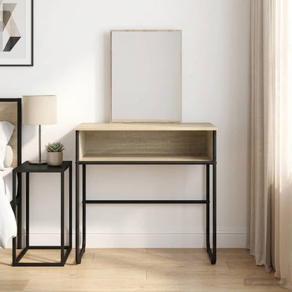 Dressing Table Sonoma Oak 81 x 40 x 131 cm Engineered Wood