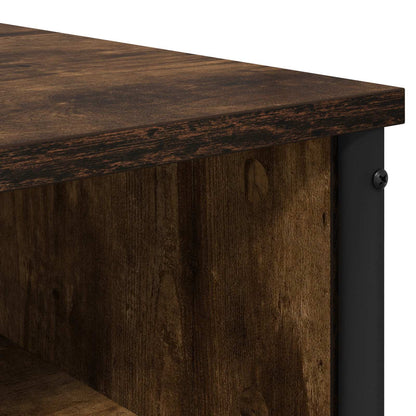 Dressing Table Smoked Oak 81 x 40 x 131 cm Engineered Wood