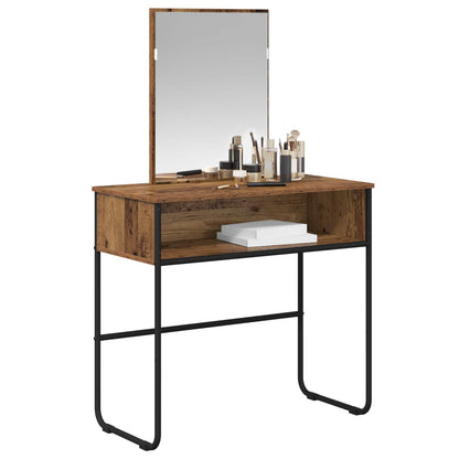 Dressing Table Old Wood 81 x 40 x 131 cm Engineered Wood