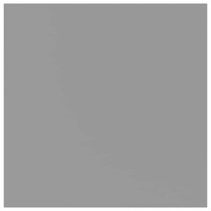 Table Cloth Square Light Grey 90 x 90 cm Polyester