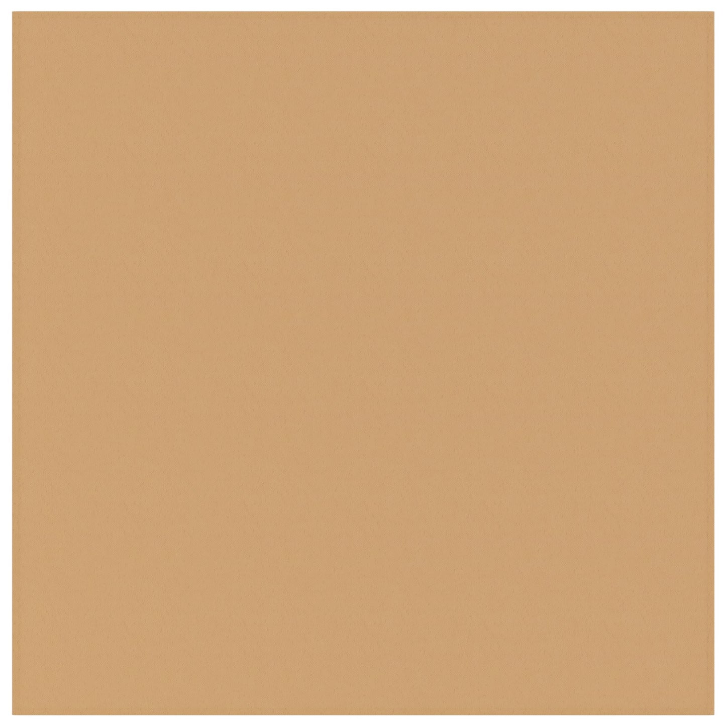 Table Cloth Square Beige 110 x 110 cm Polyester