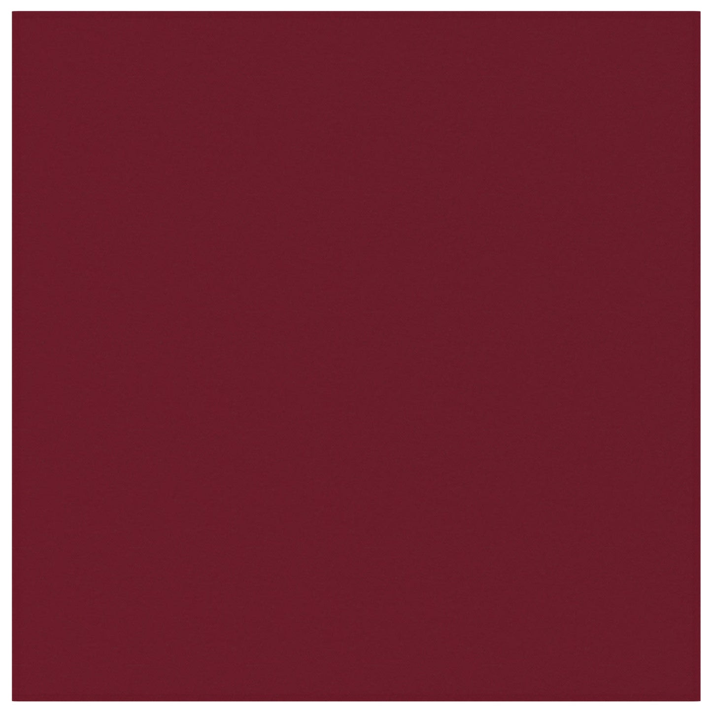Table Cloth Square Wine Red 140 x 140 cm Polyester