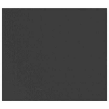 Table Cloth Rectangular Dark Grey 140 x 160 cm Polyester