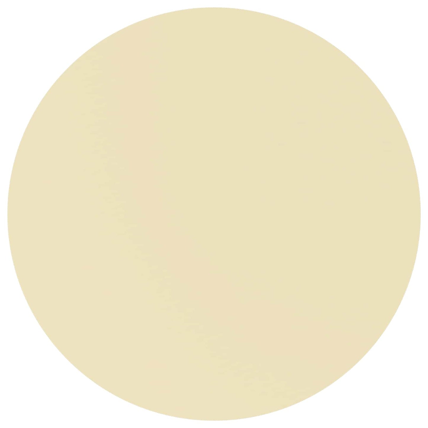 Table Cloth Round Cream White Ø 180 cm Polyester