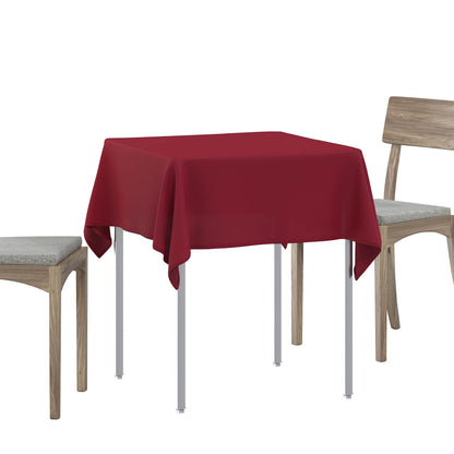 Table Cloth Square Wine Red 90 x 90 cm