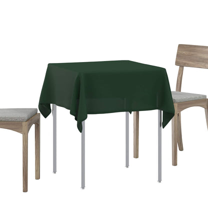 Table Cloth Square Dark Green 110 x 110 cm