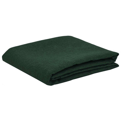 Table Cloth Rectangular Dark Green 140 x 200 cm