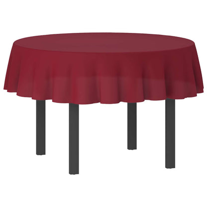 Table Cloth Round Wine Red Ø 160 cm