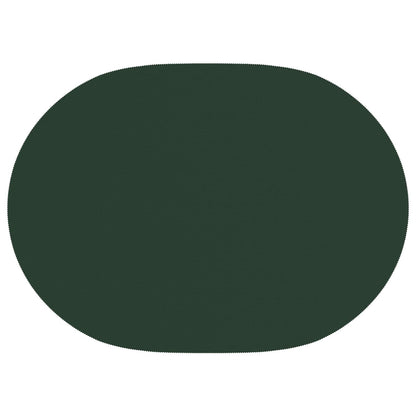 Table Cloth Oval Dark Green 130 x 180 cm