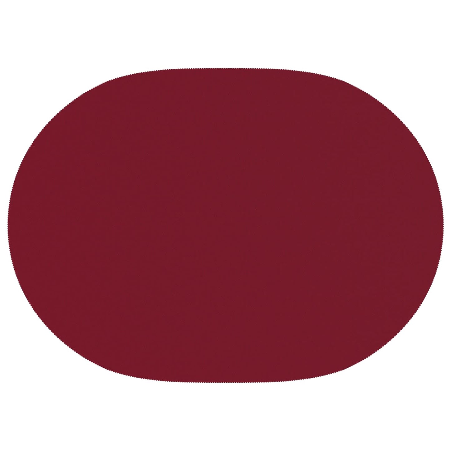 Table Cloth Oval Wine Red 130 x 180 cm